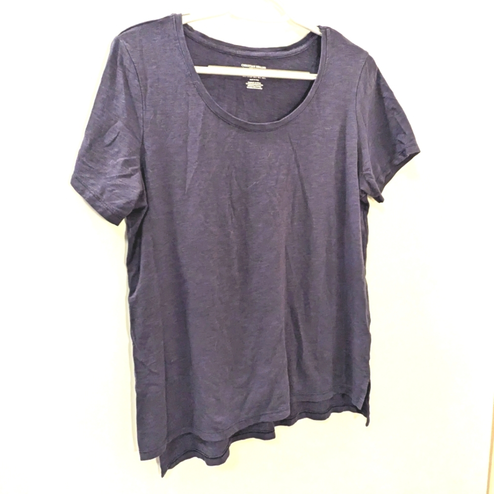 Christian Siriano Navy tee